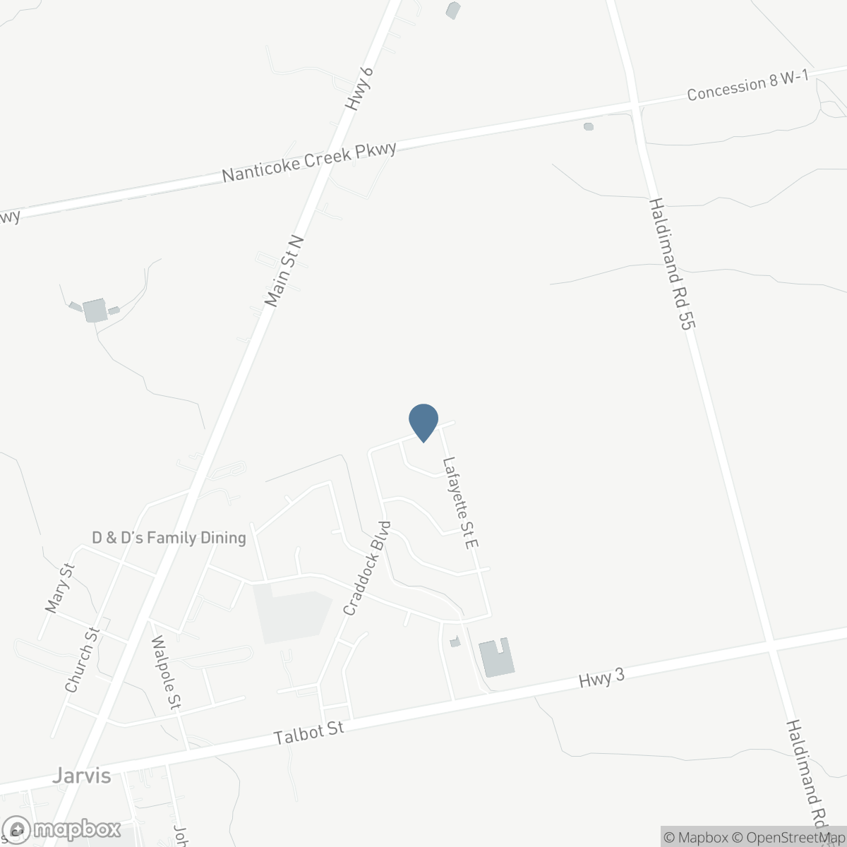 163 CRADDOCK Boulevard, Jarvis, Ontario N0A 1J0